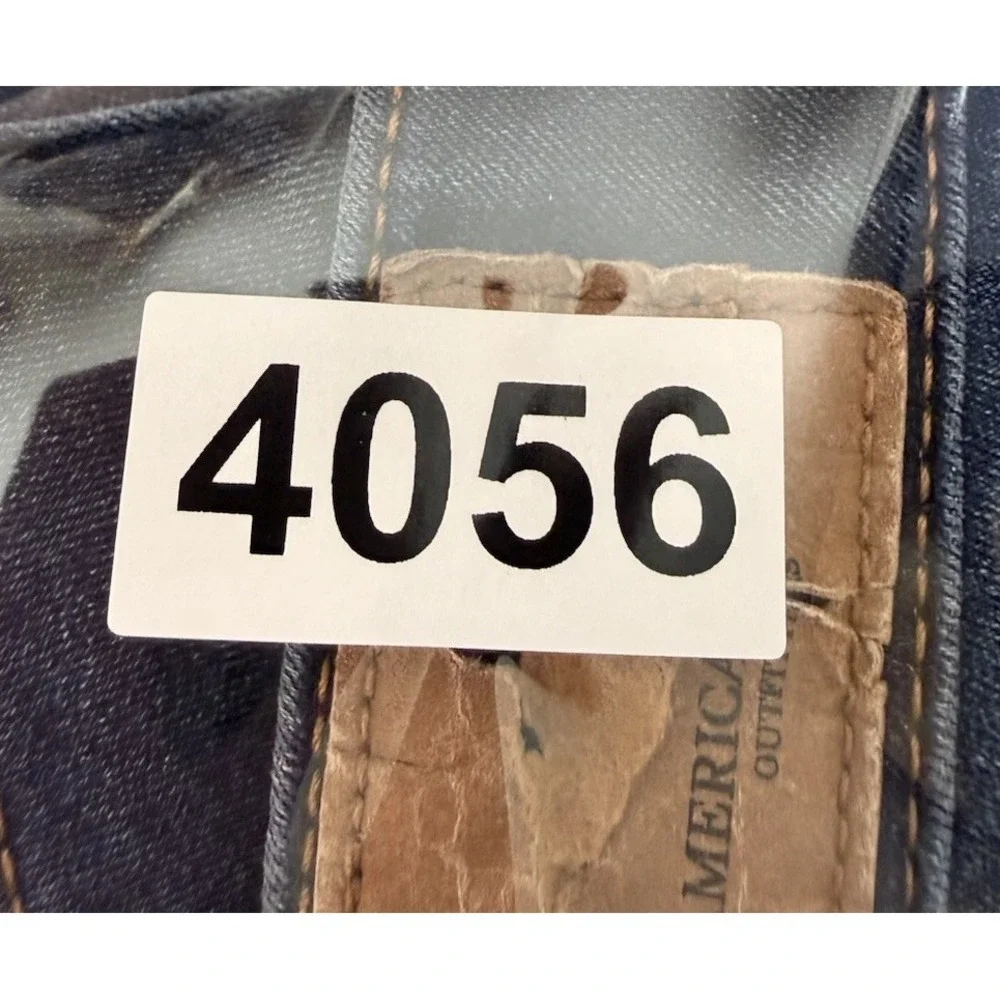 American Eagle Size 6 Long Super Stretch X Jegging Mid Rise Skinny Jeans
